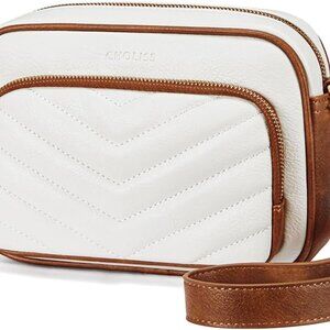 Quilted Crossbody Bags for Women RFID Vegan Leather Travel Purse Small Shoulder